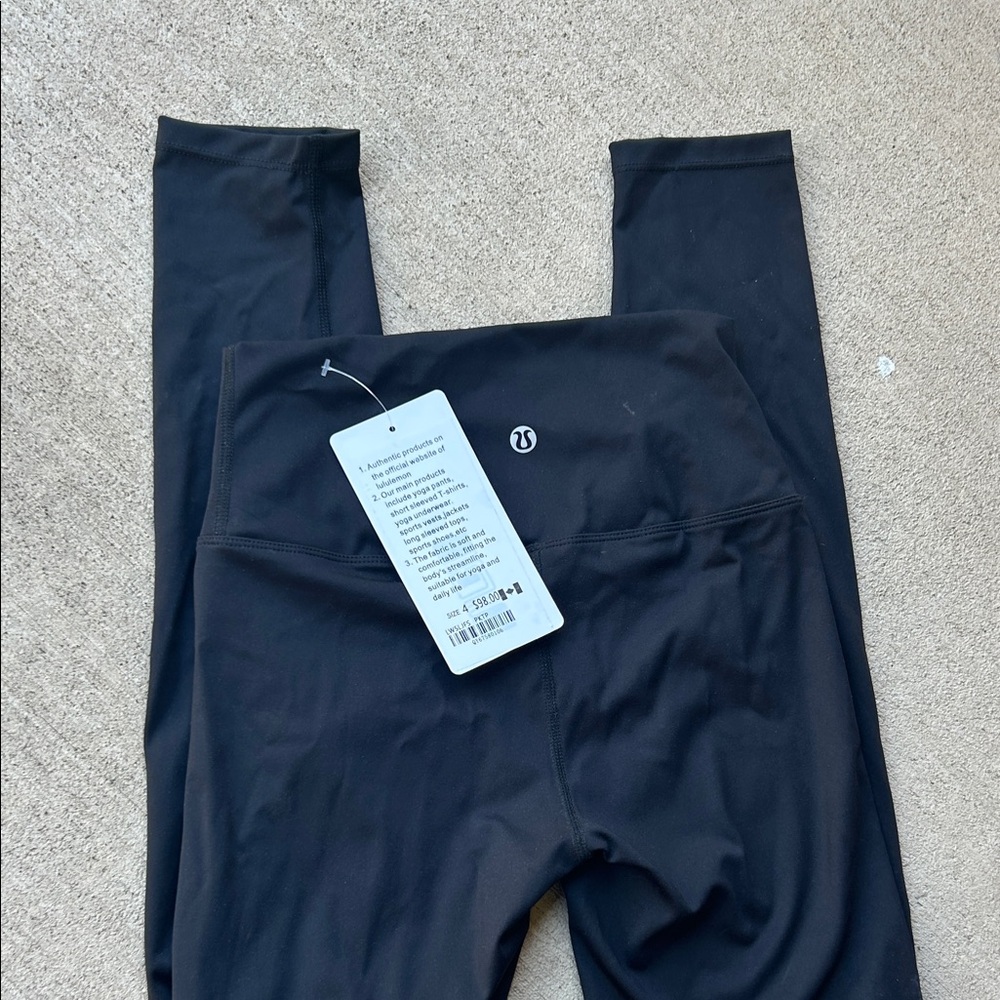 Lululemon athletica black Leggings new without tag